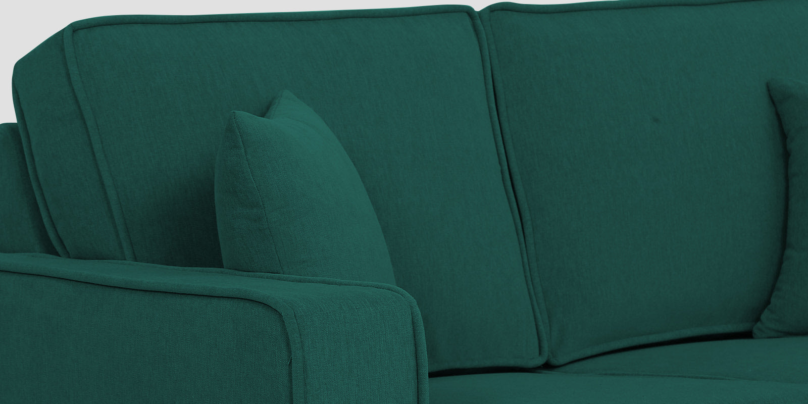Hugo Fabric 2 Seater Sofa in Crypto Sage Green Colour - Febonic Living