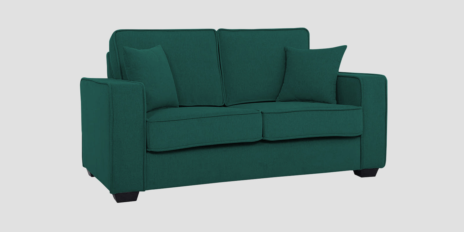 Hugo Fabric 2 Seater Sofa in Crypto Sage Green Colour - Febonic Living
