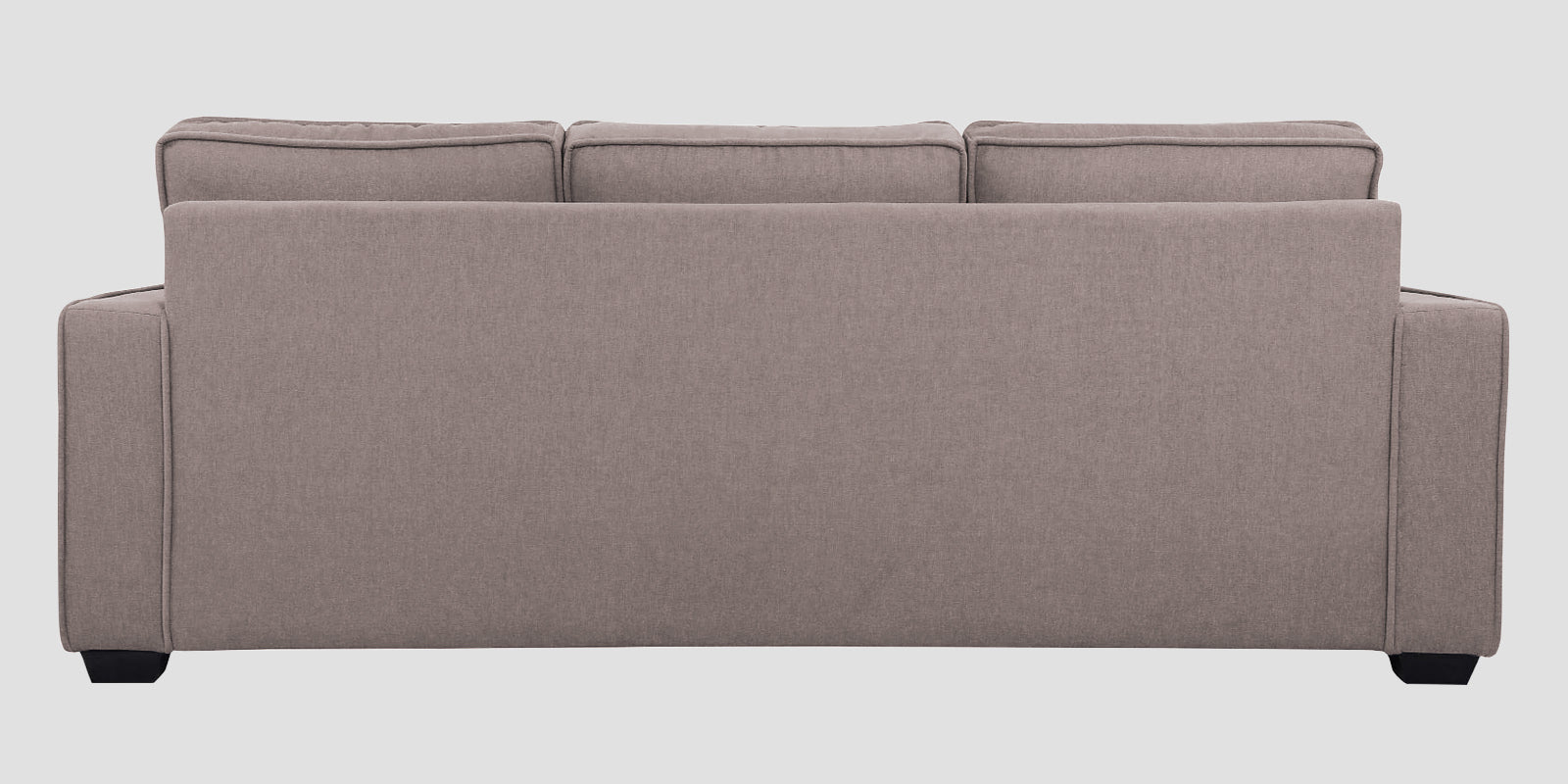 Hugo Fabric 3 Seater Sofa in Crypto Almond Beige Colour - Febonic Living