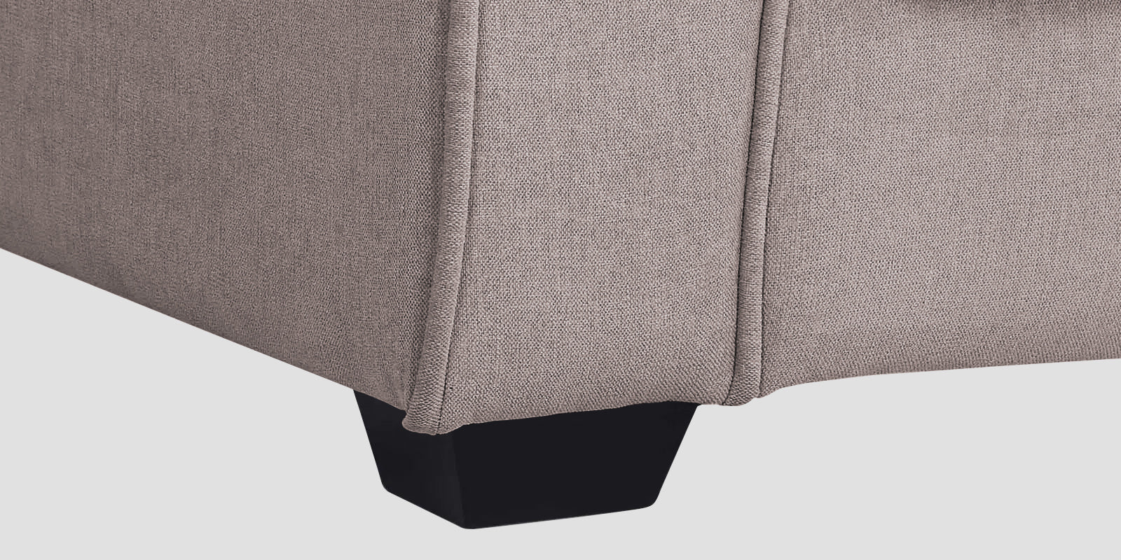 Hugo Fabric 3 Seater Sofa in Crypto Almond Beige Colour - Febonic Living