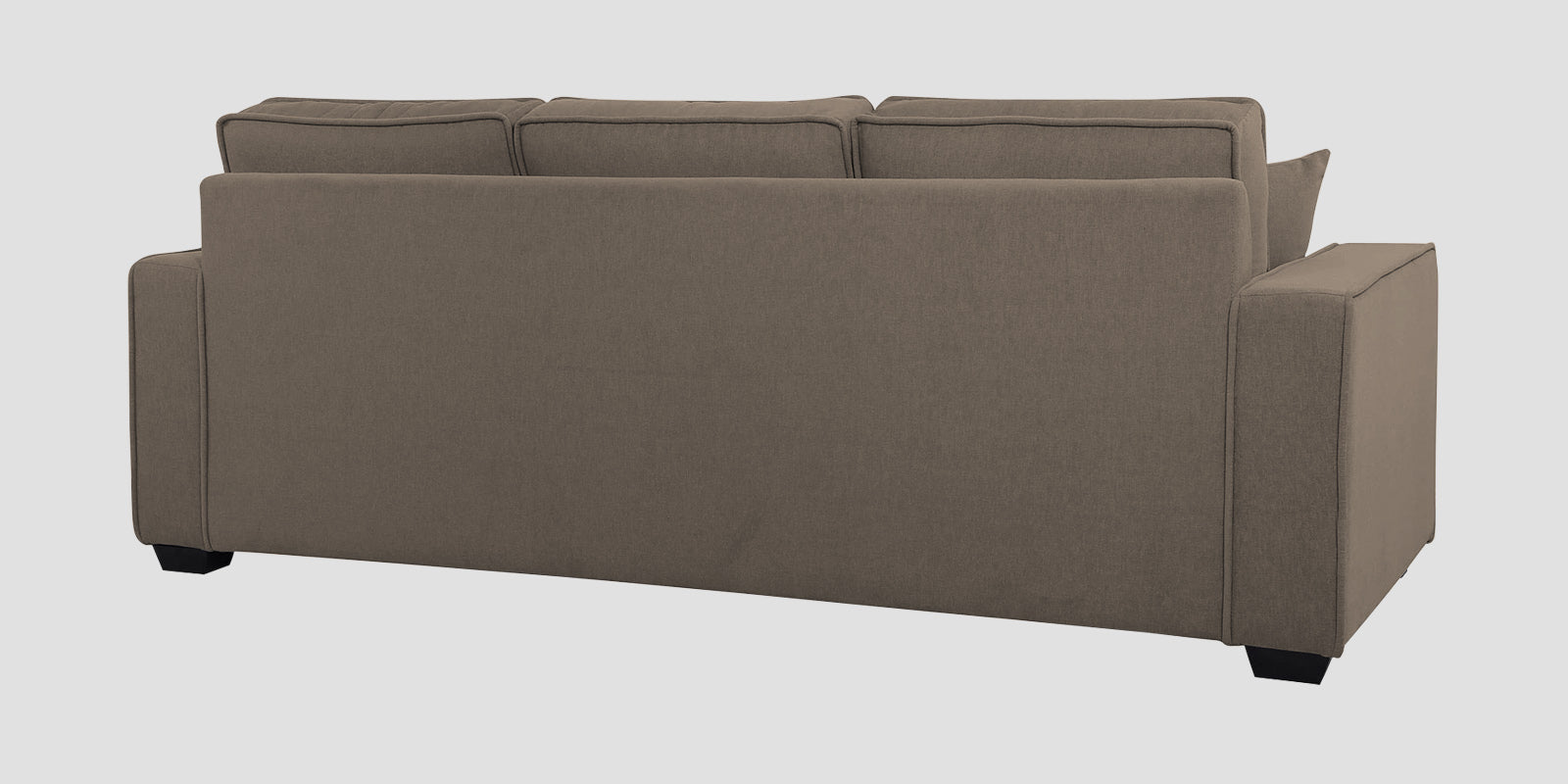 Hugo Fabric 3 Seater Sofa in Crypto Hazel Beige Colour - Febonic Living