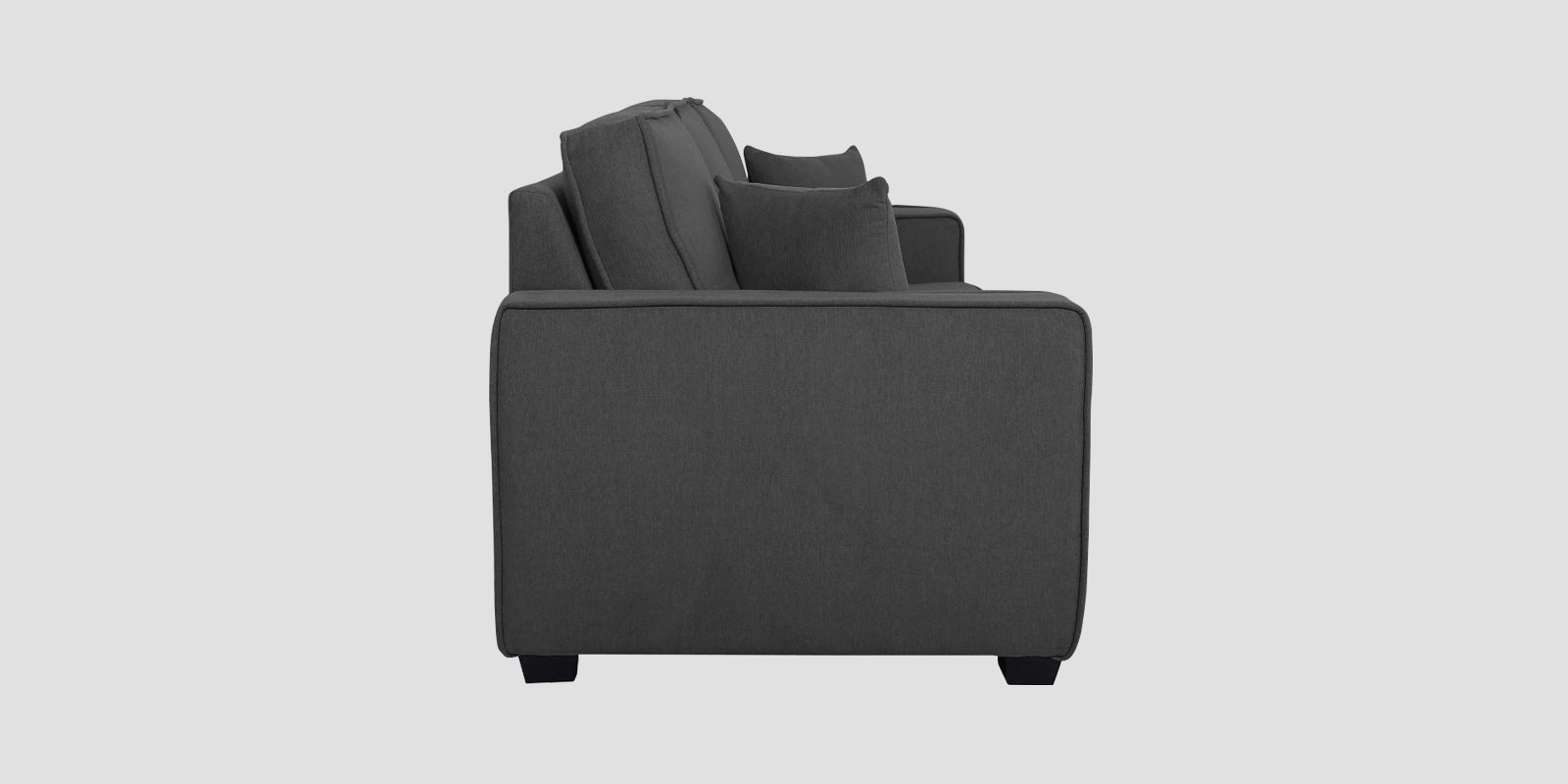 Hugo Fabric 3 Seater Sofa in Crypto Stone Grey Colour - Febonic Living