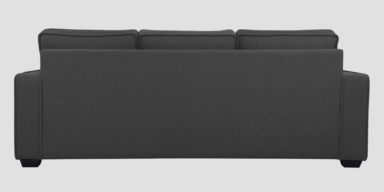 Hugo Fabric 3 Seater Sofa in Crypto Stone Grey Colour - Febonic Living
