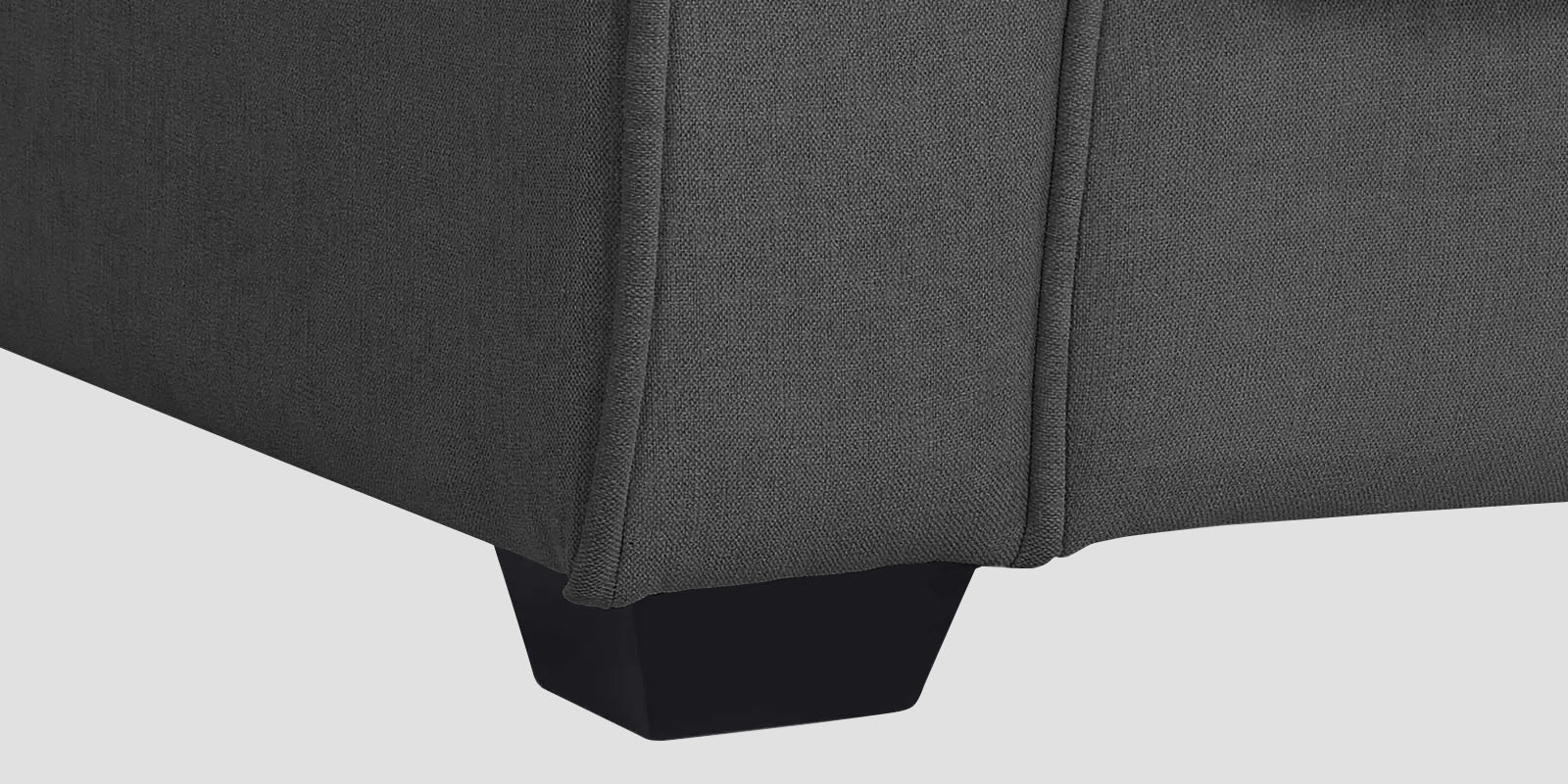 Hugo Fabric 3 Seater Sofa in Crypto Stone Grey Colour - Febonic Living