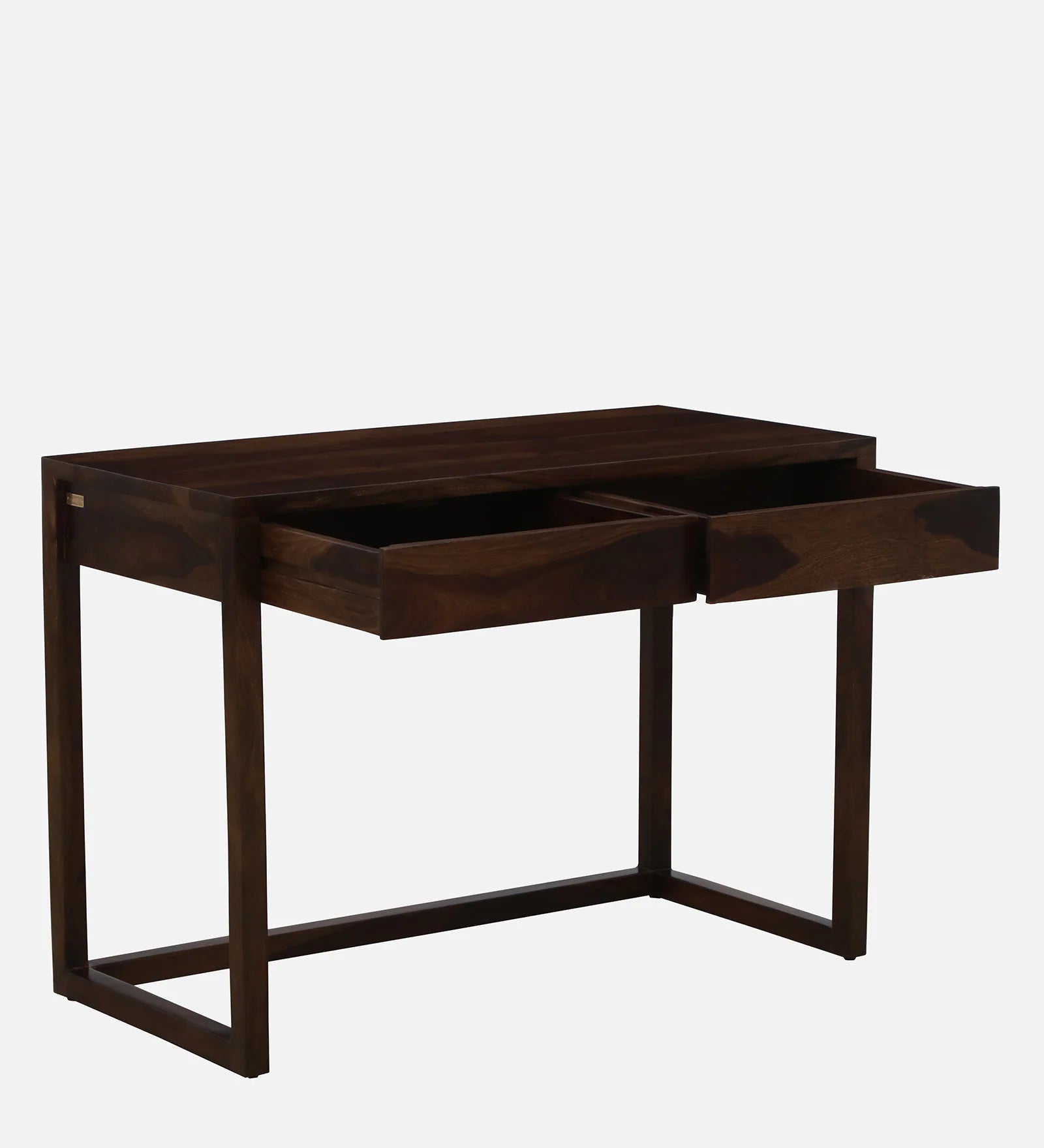 Tanji Sheesham Wood Writing Table In Provincial Teak Finish - Febonic Living