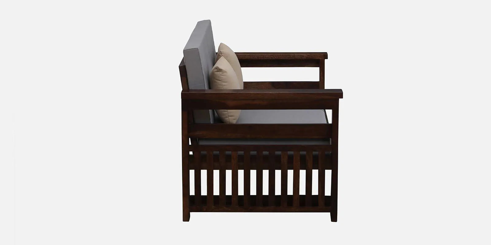 Imani Sheesham Wood 2 Seater Sofa In Provincial Teak Finish - Febonic Living