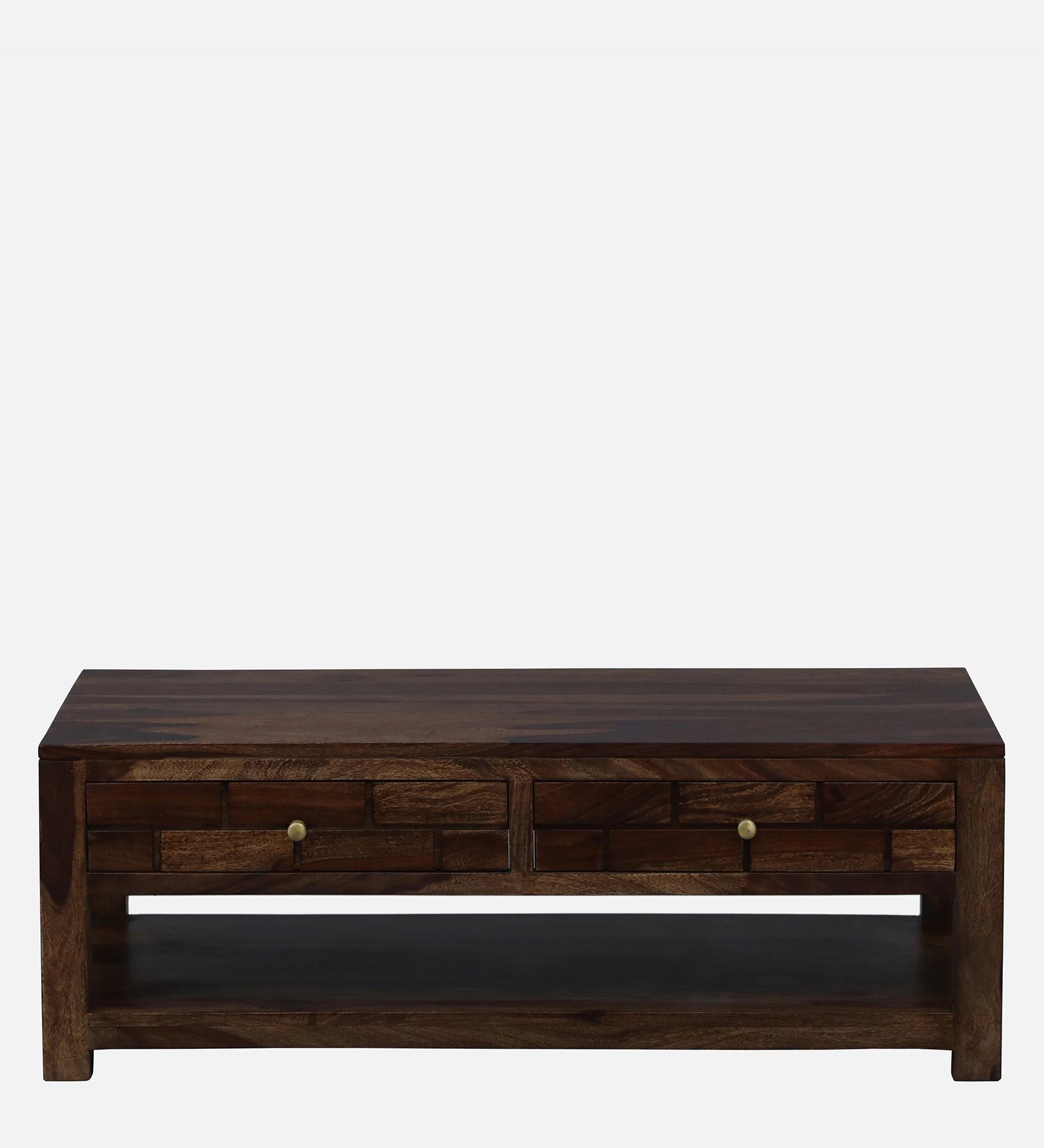 Imani Sheesham Wood Coffee Table In Provincial Teak Finish - Febonic Living
