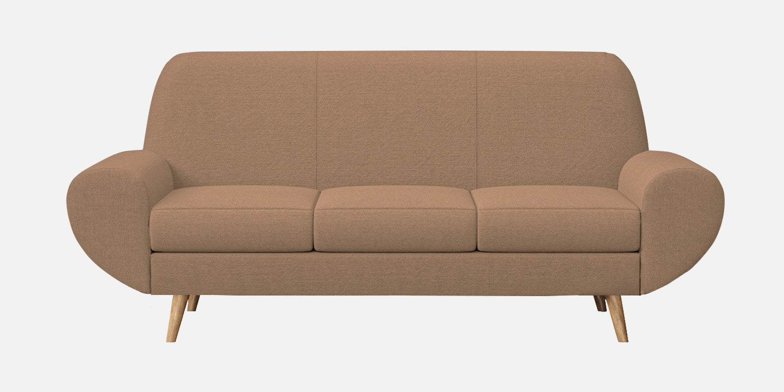 Jessy Fabric 3 Seater Sofa In Cosmic Beige Colour