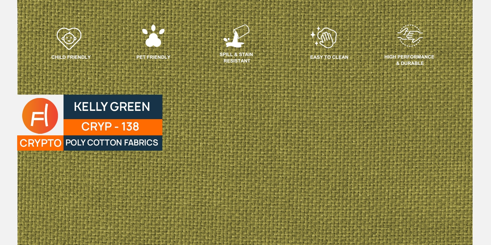 Goofy Fabric 3 Seater Sofa In Kelly Green Colour - Febonic Living