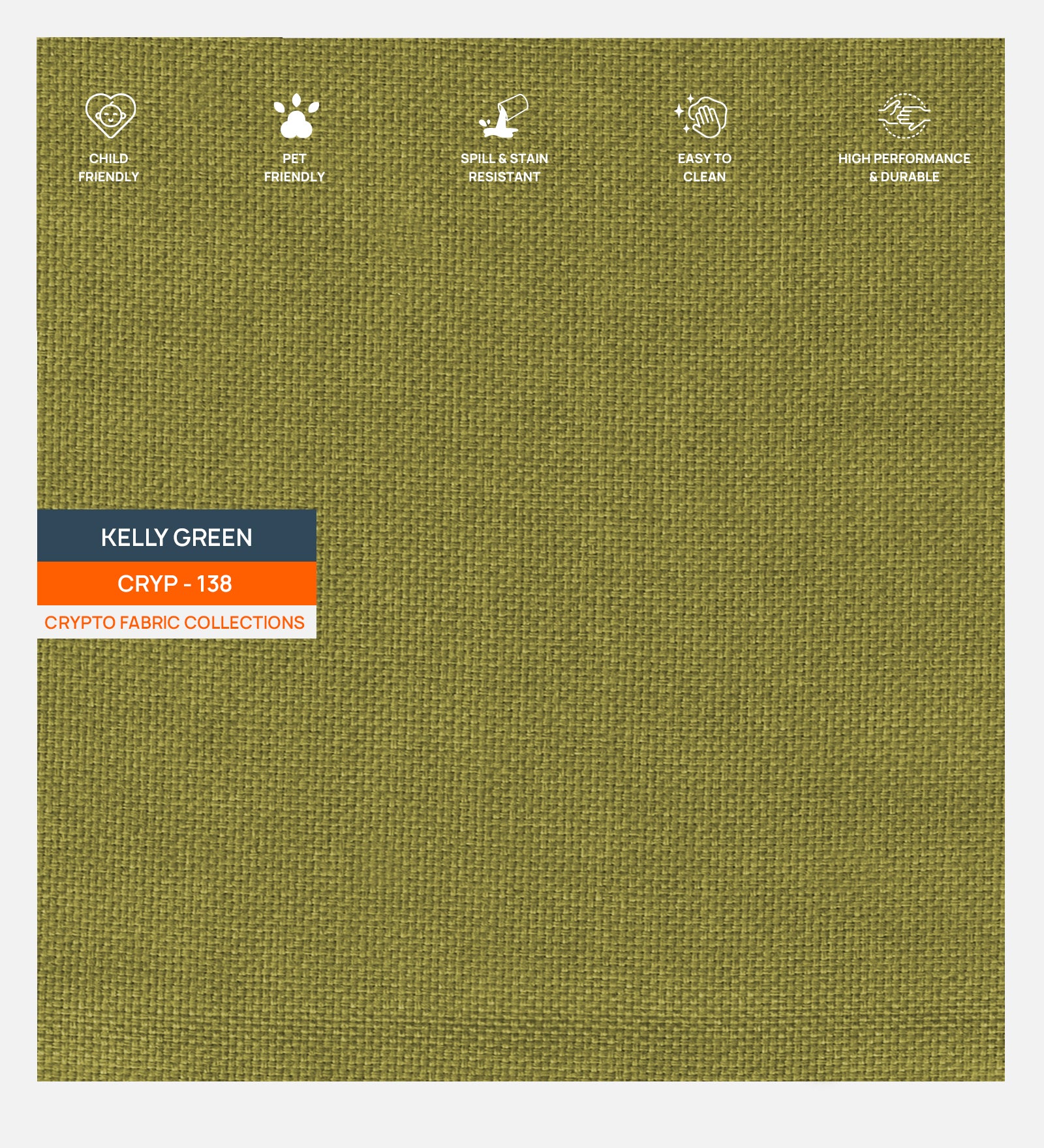 Wener Fabric 1 Seater Sofa In Kelly Green Colour - Febonic Living