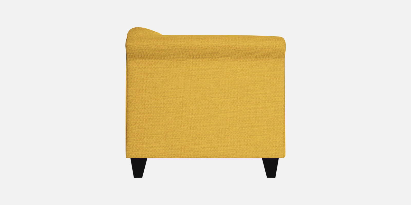 Kimber Fabric 3 Seater Sofa In Bold Yellow Colour