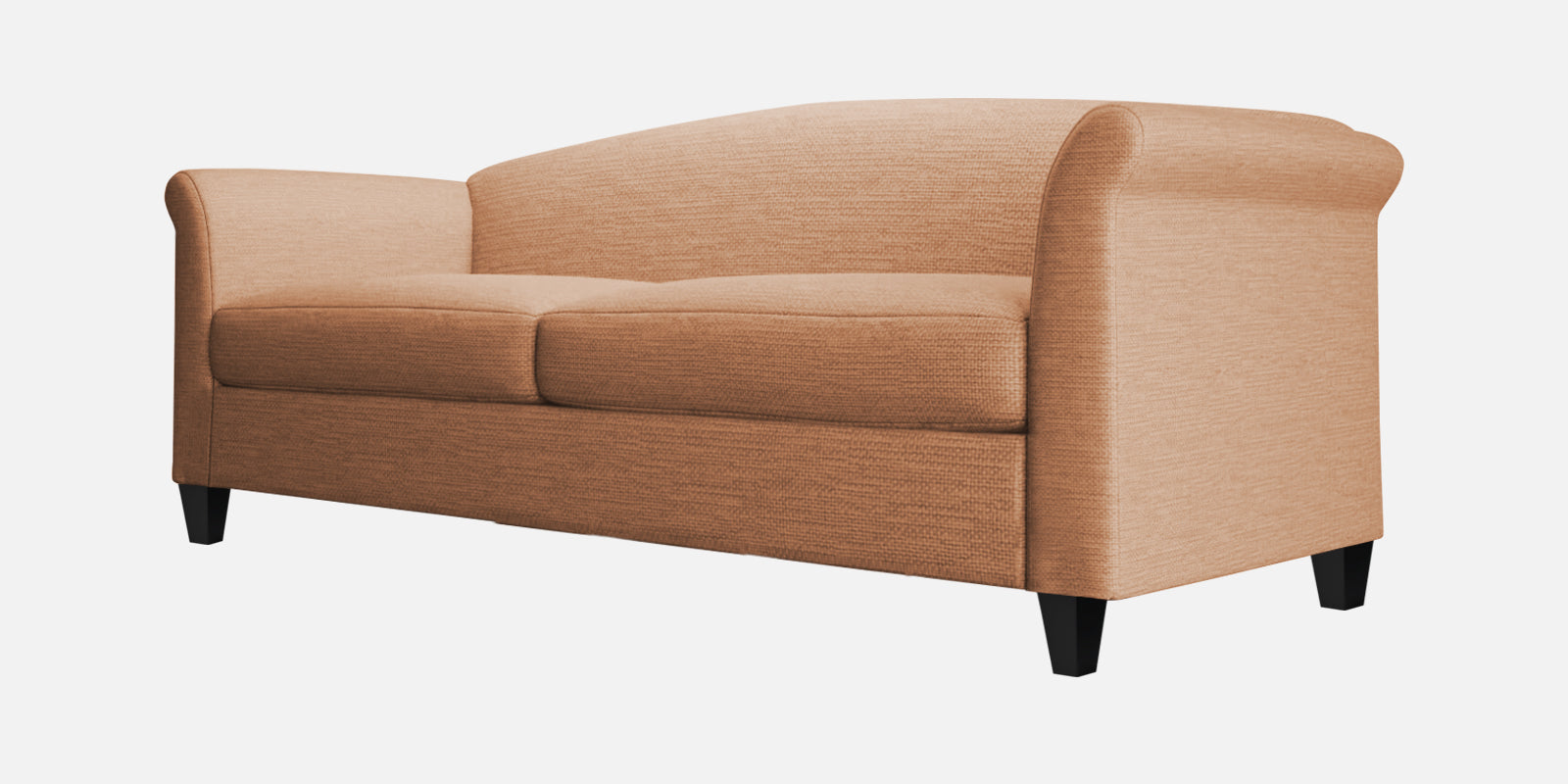Kimber Fabric 3 Seater Sofa In Cosmic Beige Colour