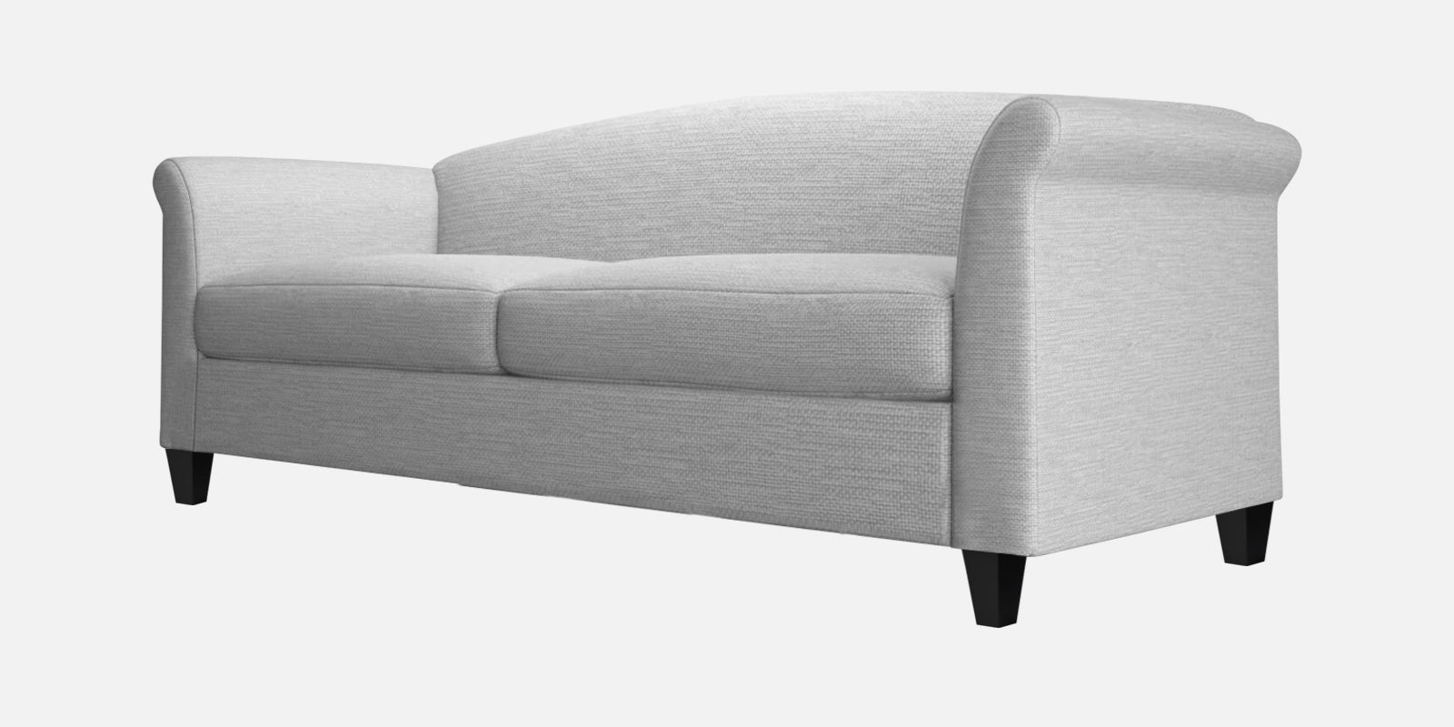 Kimber Fabric 3 Seater Sofa In Lit Grey Colour