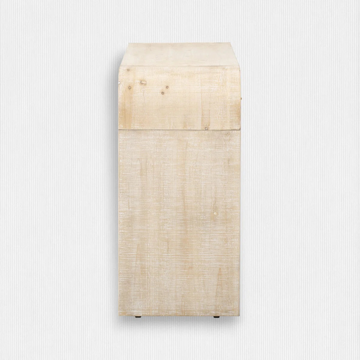 Kynlee Solid Wood Console Table In Natural Wood Finish - Febonic Living