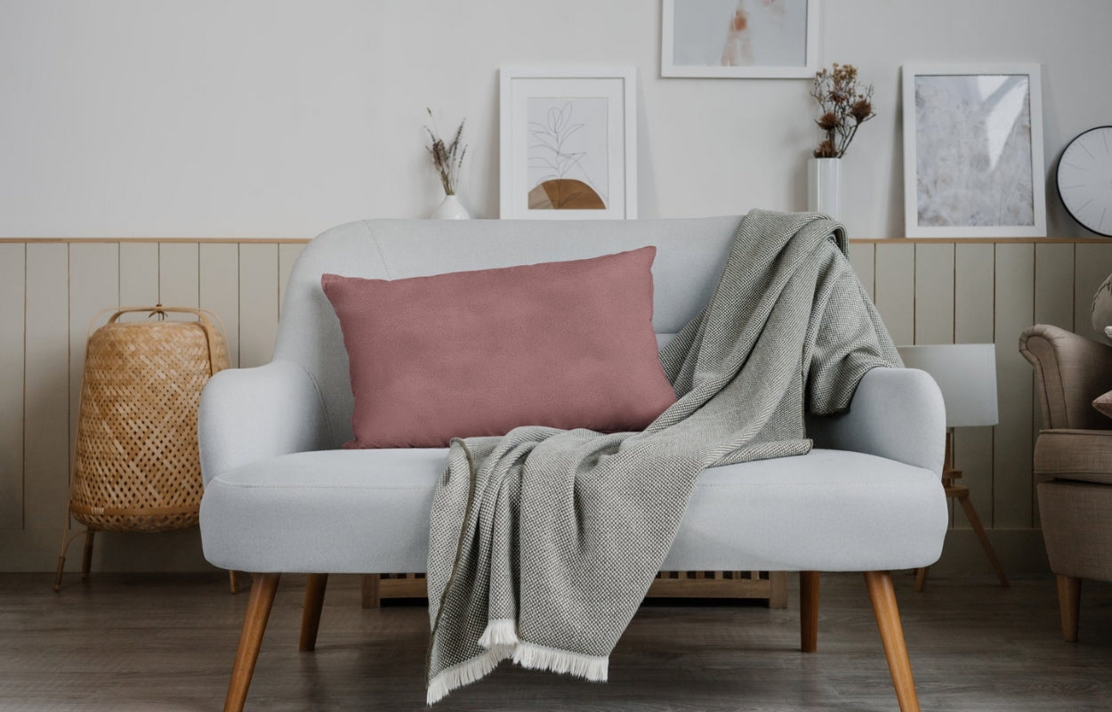 Artificial Leather Swatch Light Pink 114 Code - Febonic Living