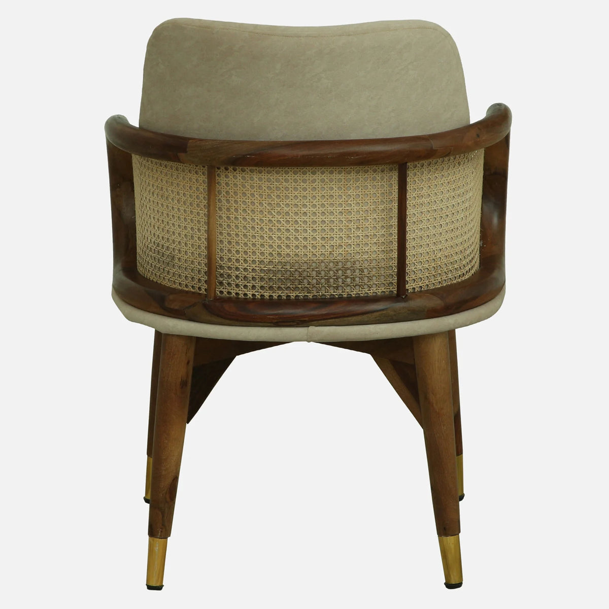 Lara Sheesham Wood Chairs In Provincial Teak Finish (Set Of 2)