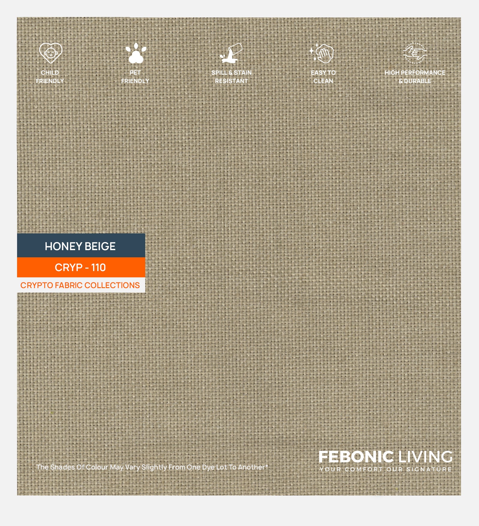 Lenin Crypto Fabric Honey Beige 110 Code