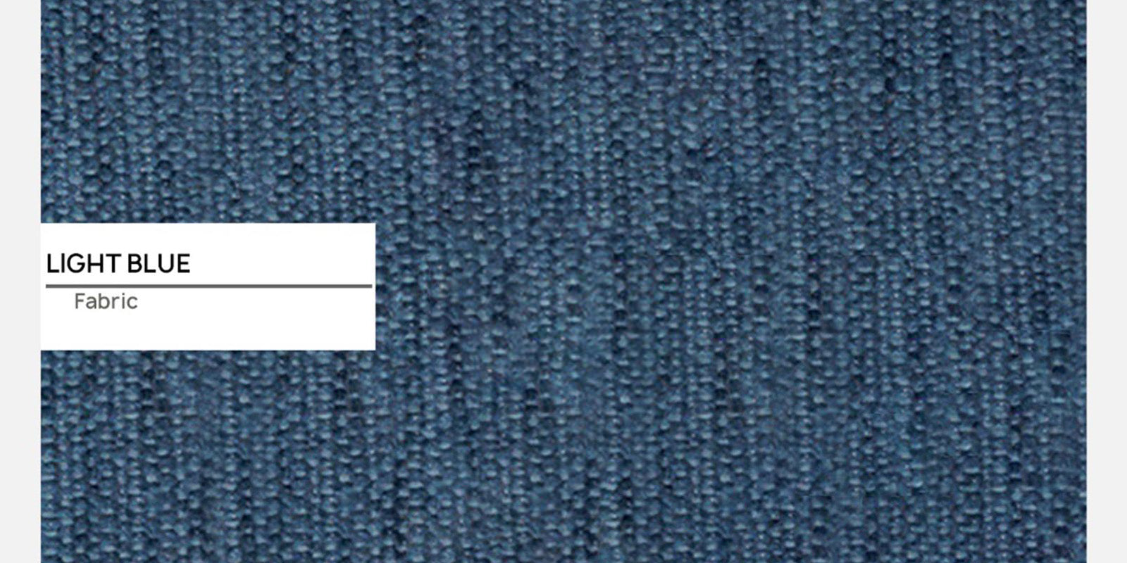 Carlin Fabric LHS 8 Seater Sectional Sofa In Light Blue Colour - Febonic Living