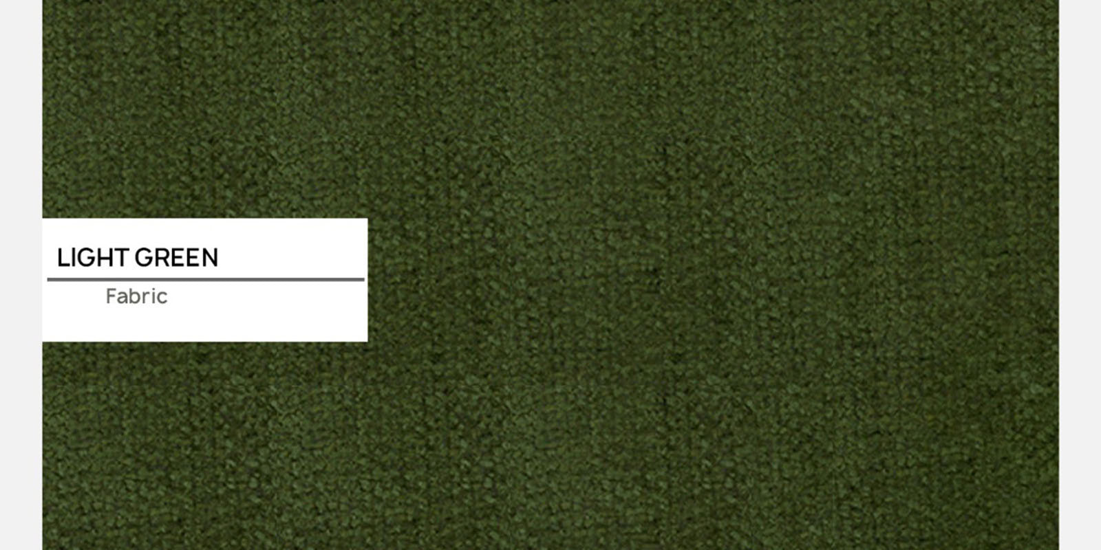 Como Fabric LHS Sectional Sofa (3+Lounger) In Olive Green Colour - Febonic Living