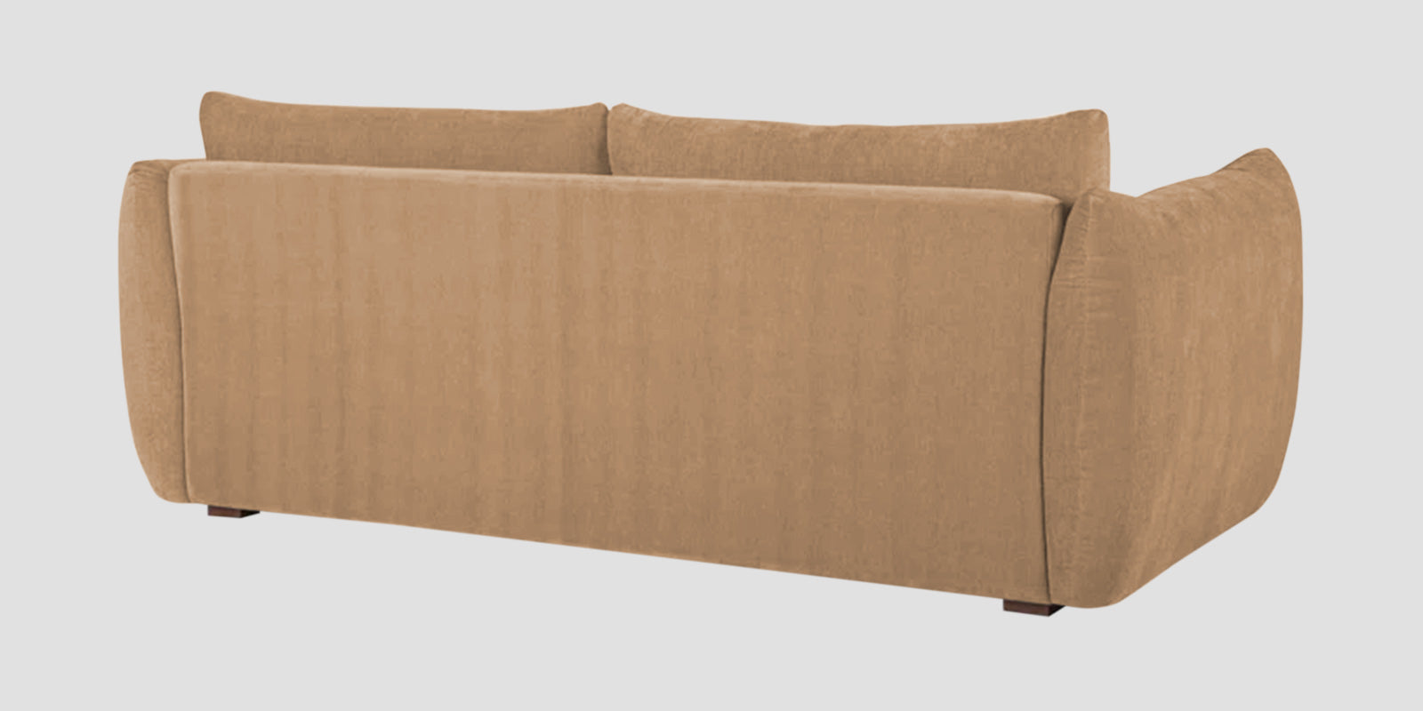 Lisa Fabric 3 Seater Sofa in Copper Brown Colour