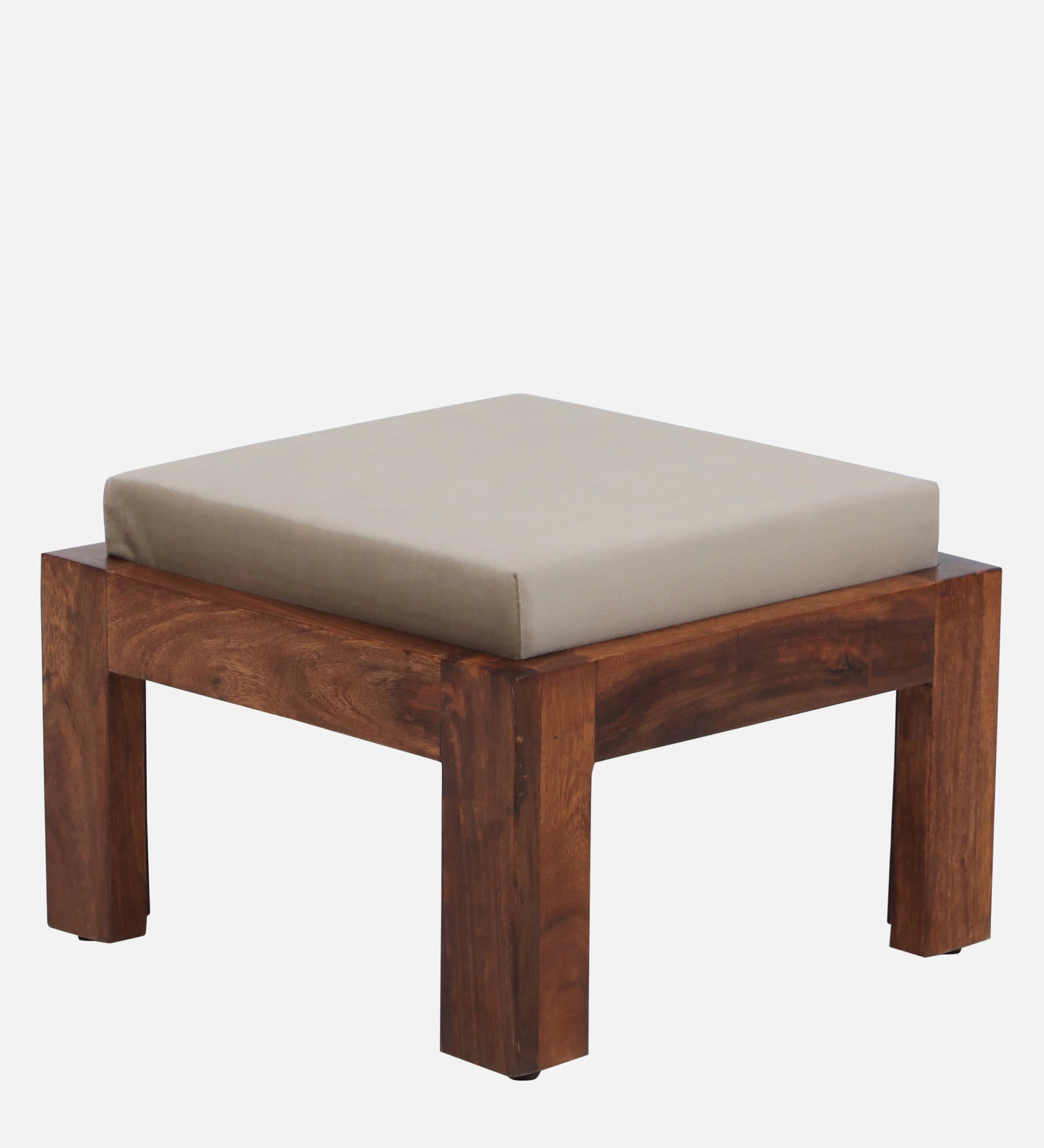 Brock Solid Foot Stool in Grey Colour Set of 2) - Febonic Living