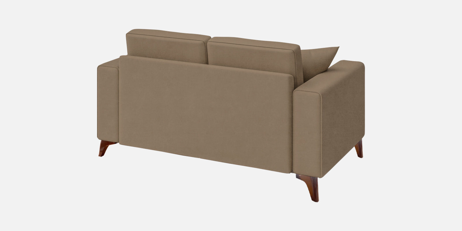 Luca Fabric 2 Seater Sofa In Hazel Beige Colour