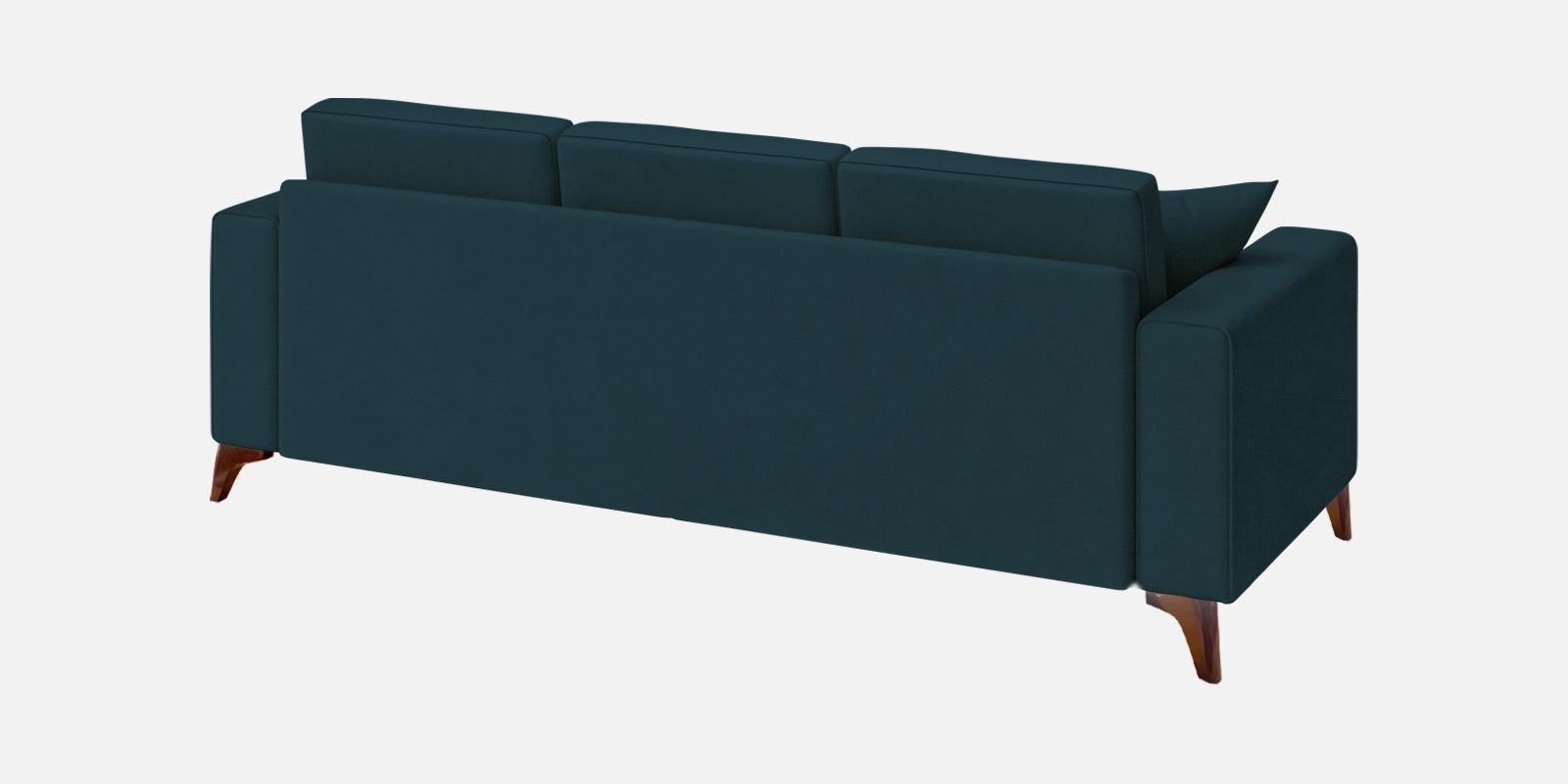 Luca Fabric 3 Seater Sofa In Cool Blue Colour