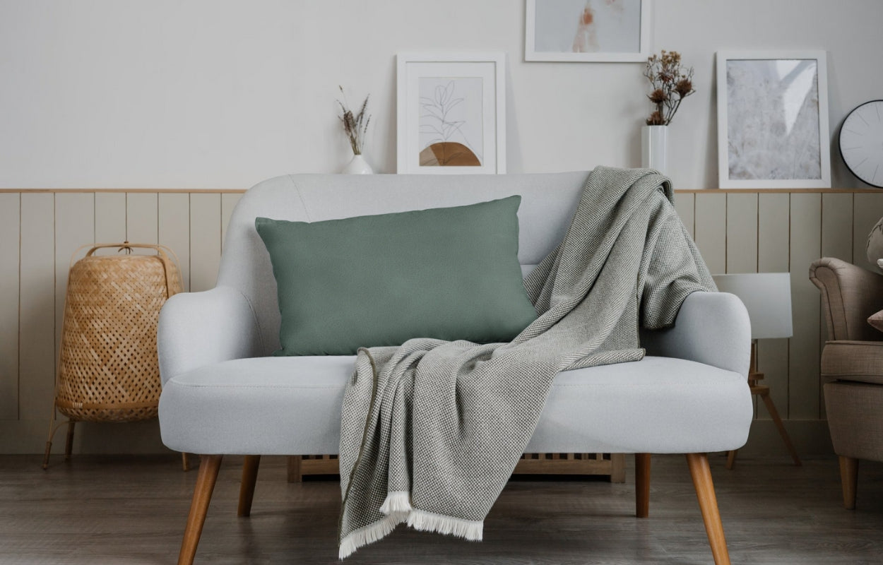 Artificial Leather Swatch Mint Green 123 Code - Febonic Living