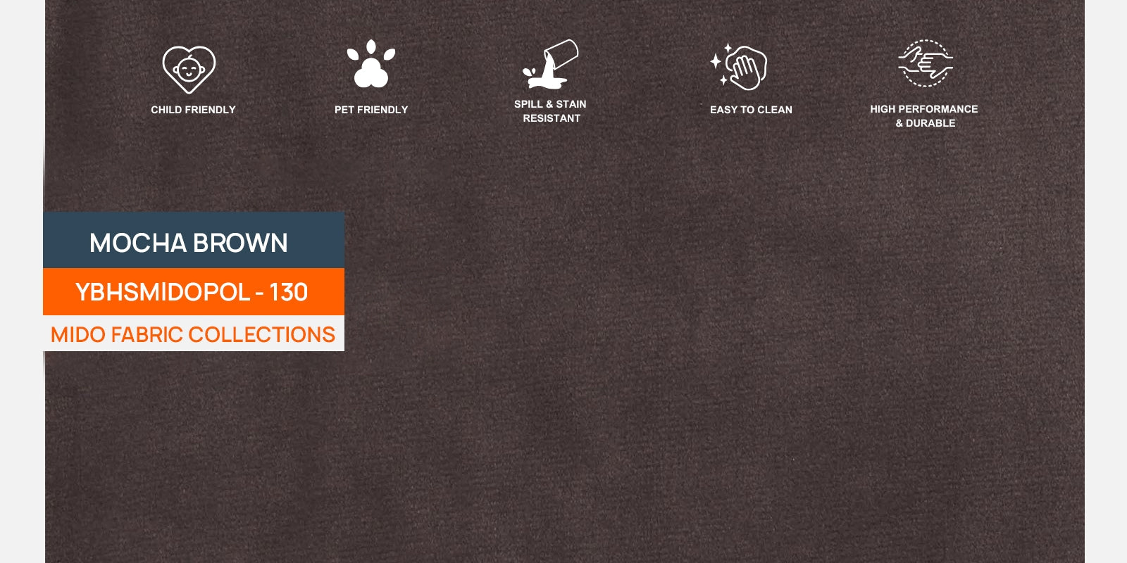 Kula Velvet 3 Seater Sofa In Mocha Brown Colour - Febonic Living