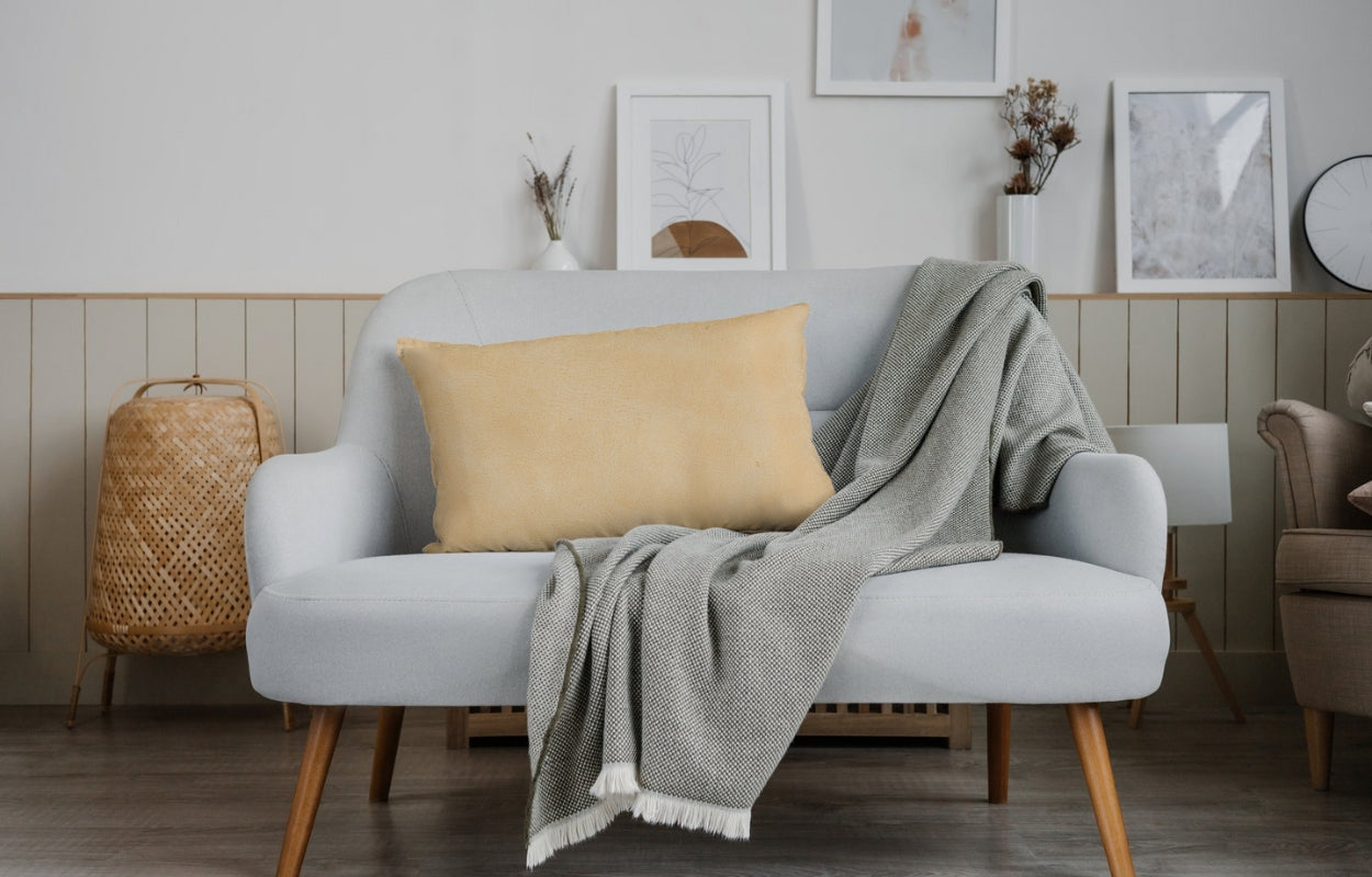 Artificial Leather Swatch Peach Beige 110 Code - Febonic Living