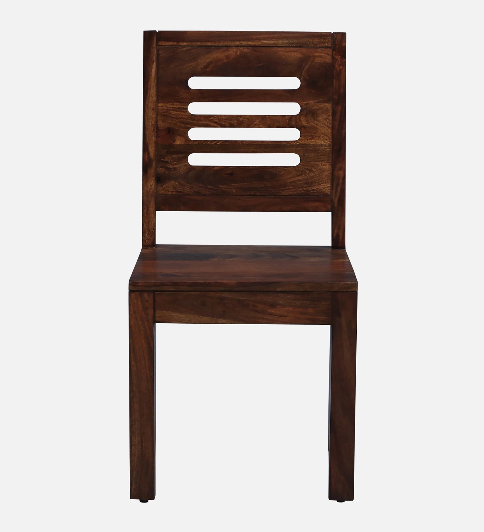 Ticky Sheesham Wood 4 Seater Dining Set In Scratch Resistant Provincial Teak Finish - Febonic Living