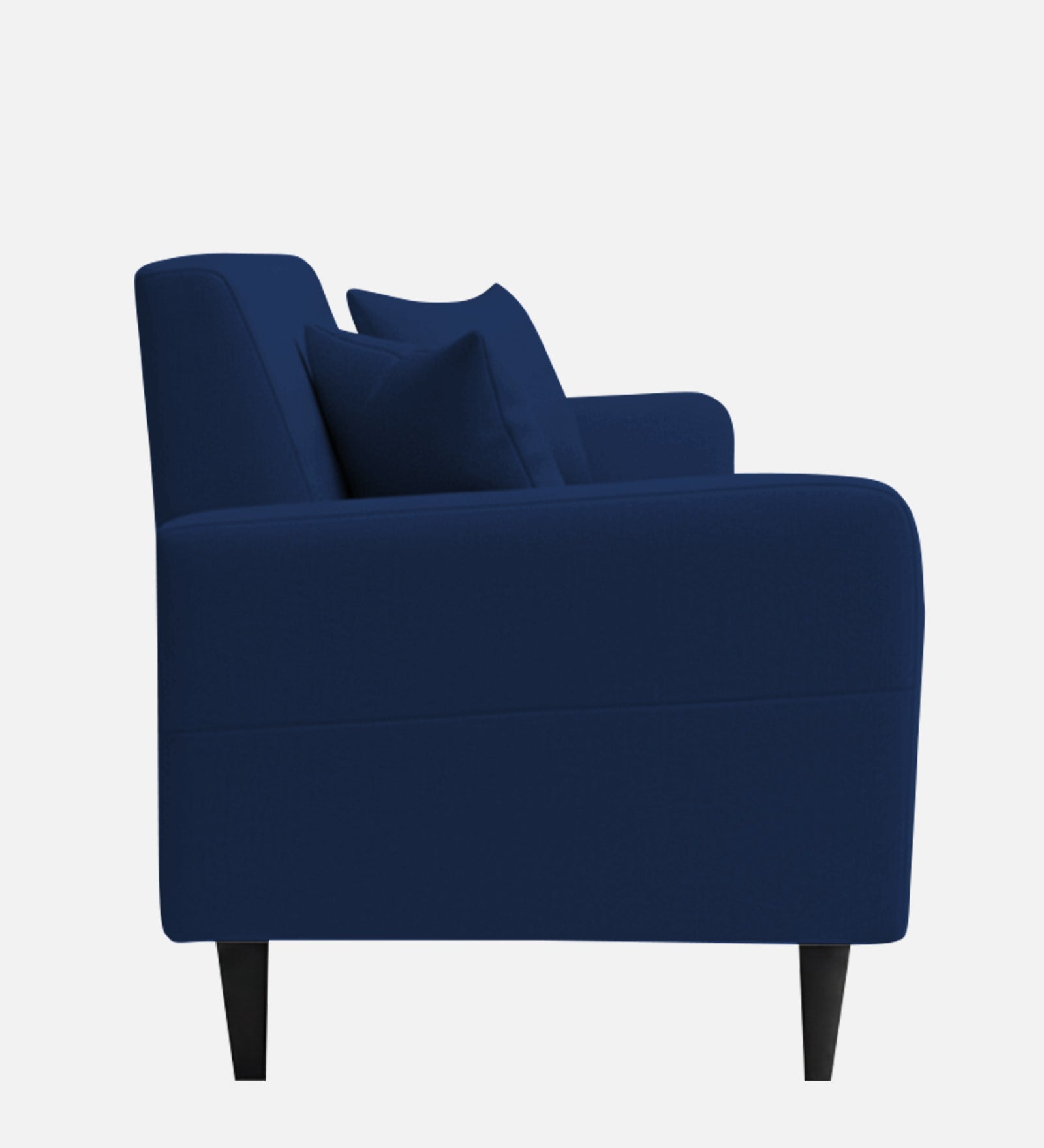 Marq Fabric 1 Seater Sofa In Royal Blue Colour - Febonic Living