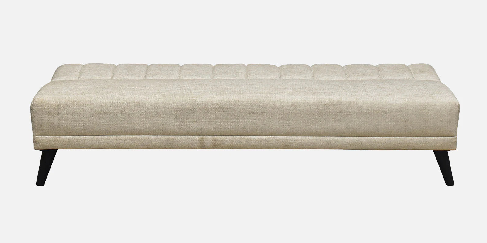 Marvin Fabric 3 Seater Convertible Sofa Cum Bed In Ivory Cream Colour
