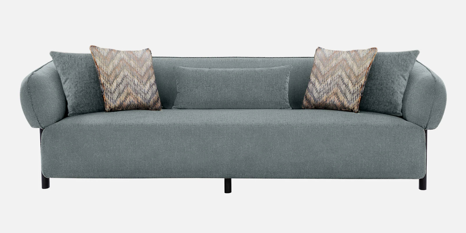 Matford Fabric 3 Seater Sofa In Ore Grey Colour
