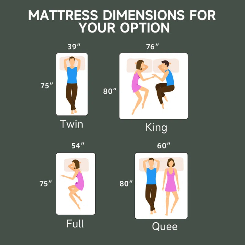 Hybrid 12 Inch Pocket Spring King Size Mattress