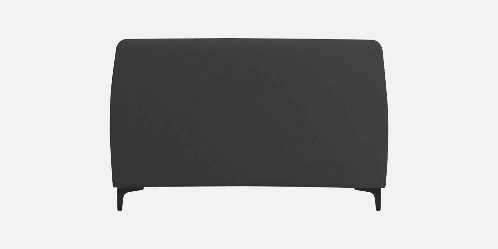 Melaan Fabric 2 Seater Sofa In Charcoal Grey Colour - Febonic Living