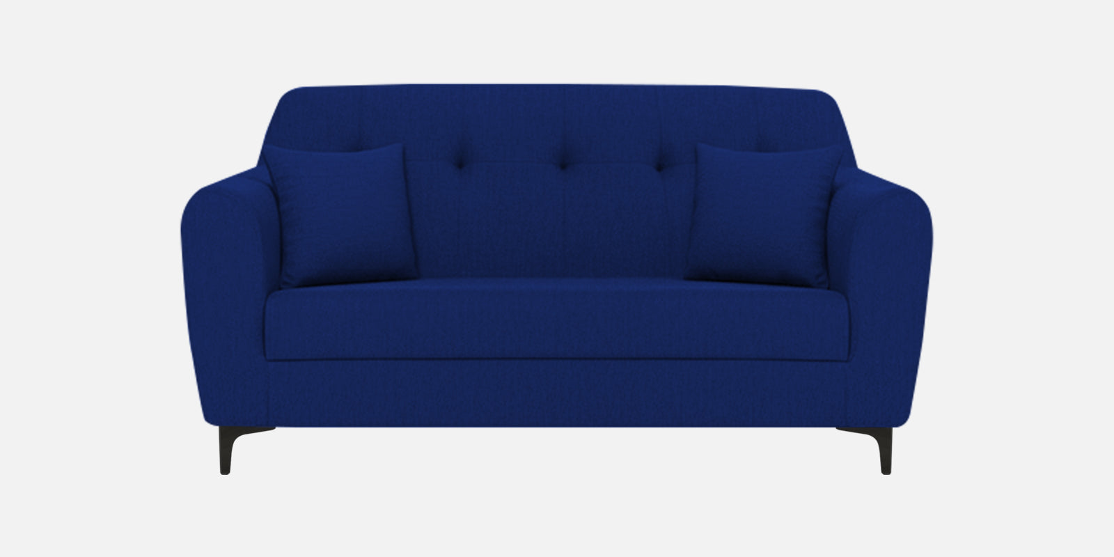 Melaan Fabric 2 Seater Sofa In Royal Blue Colour - Febonic Living