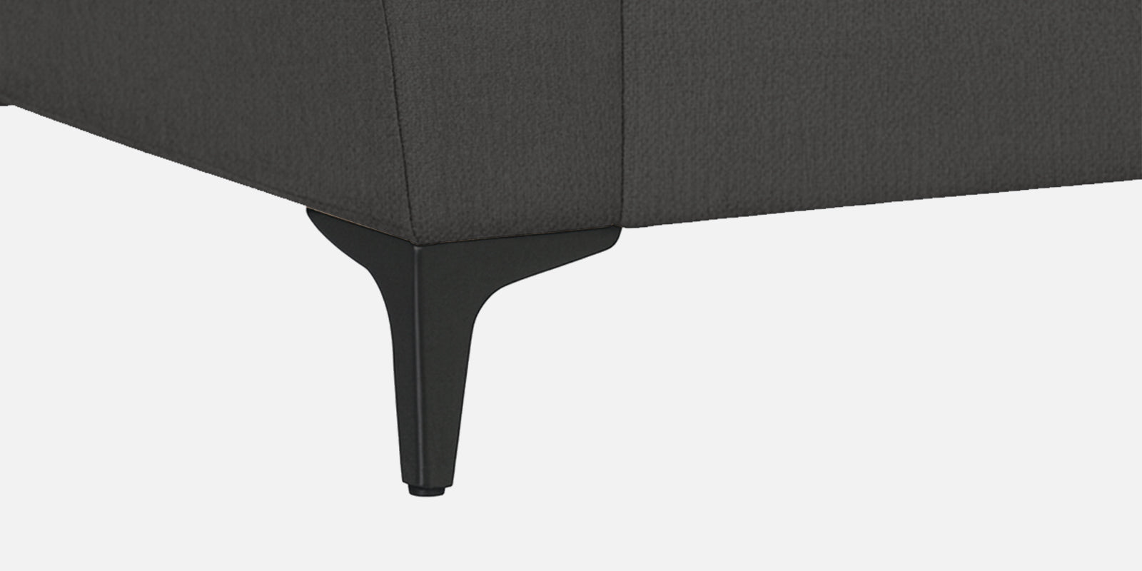 Melaan Fabric 3 Seater Sofa In Charcoal Grey Colour - Febonic Living