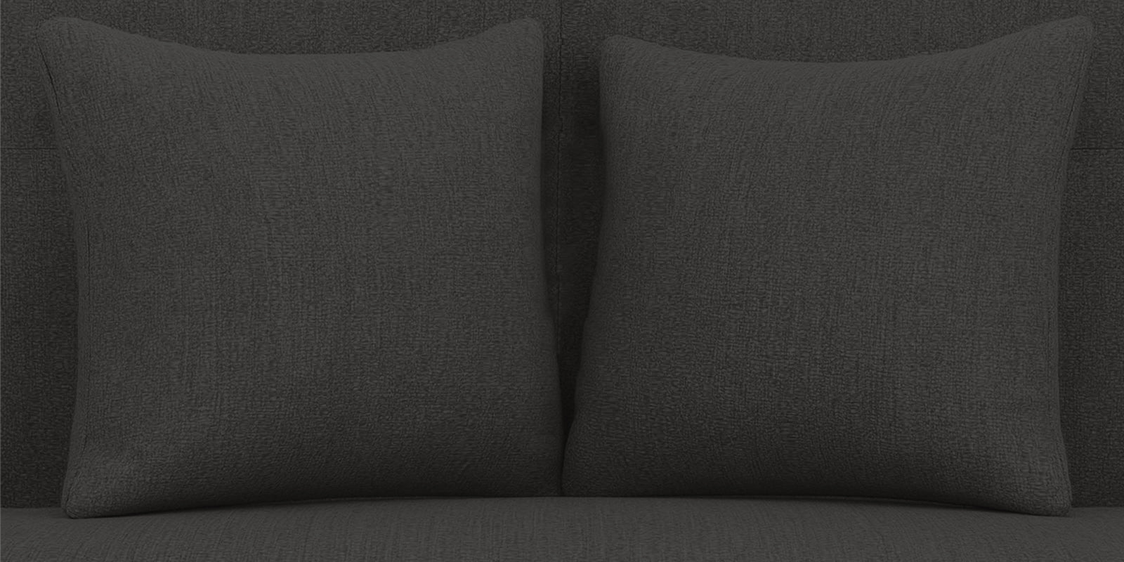 Melaan Fabric 3 Seater Sofa In Charcoal Grey Colour - Febonic Living