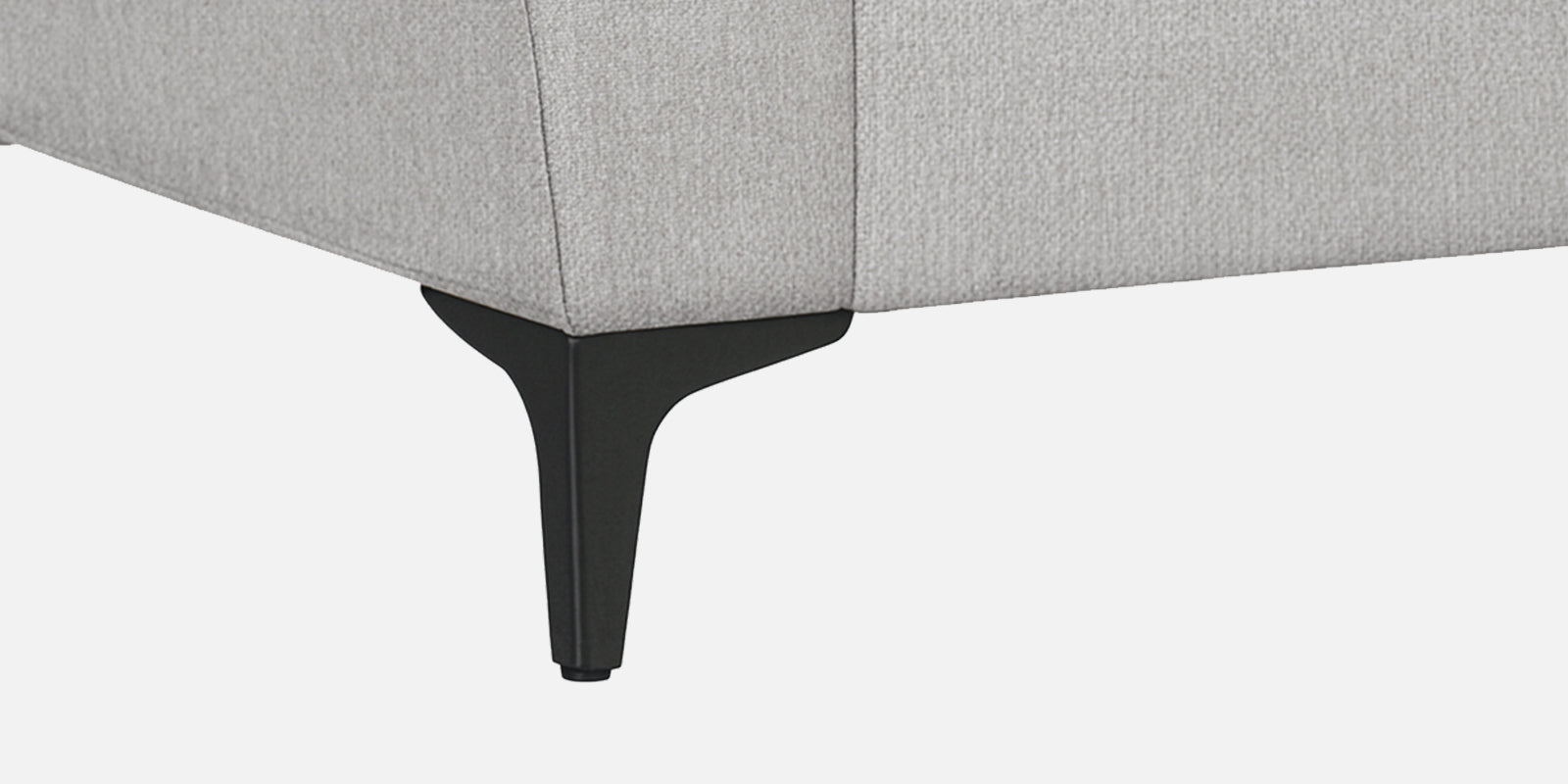 Melaan Fabric 3 Seater Sofa In Lit Grey Colour