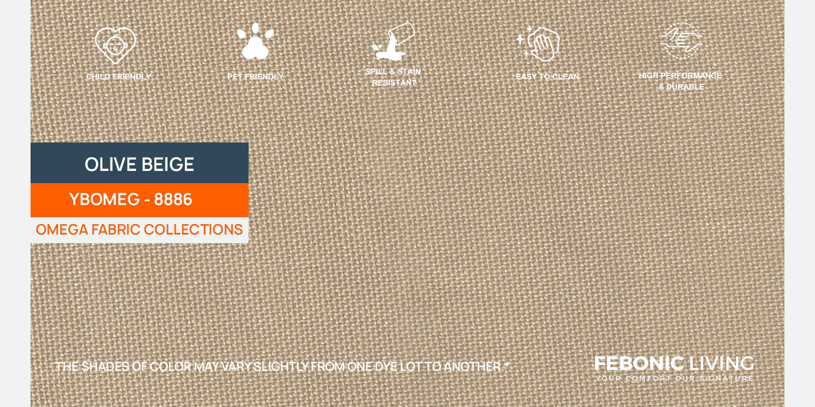 Melano Fabric 3 Seater Convertible Sofa Cum Bed In Olive Beige Colour