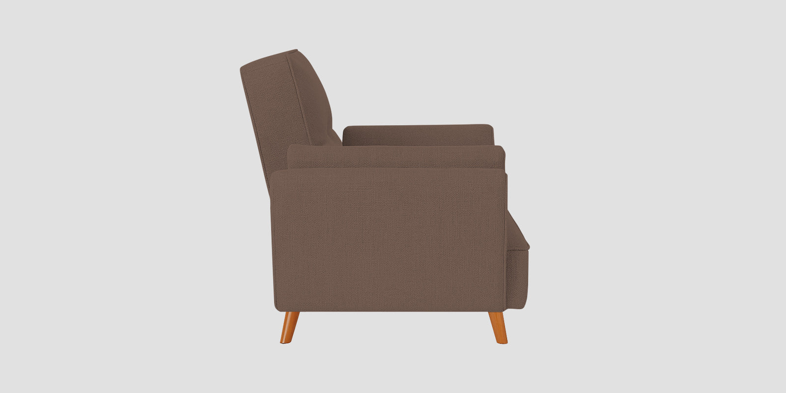 Melano Fabric 3 Seater Sofa In Toffee Brown Colour