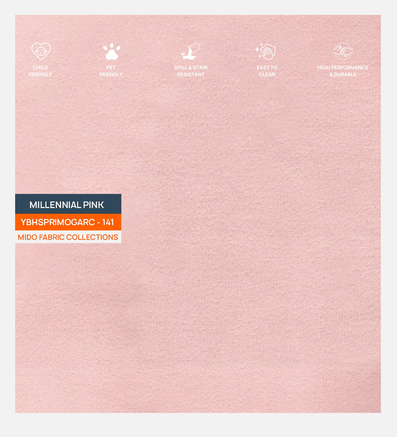 Wiki Velvet 1 Seater Sofa In Millennial Pink Colour - Febonic Living
