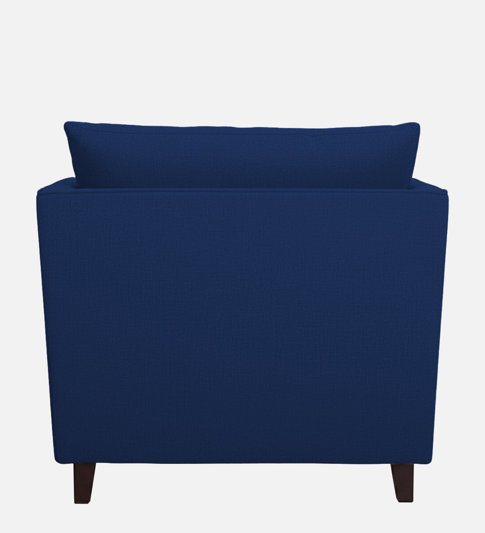 Miranda Fabric 1 Seater Sofa In Royal Blue Colour
