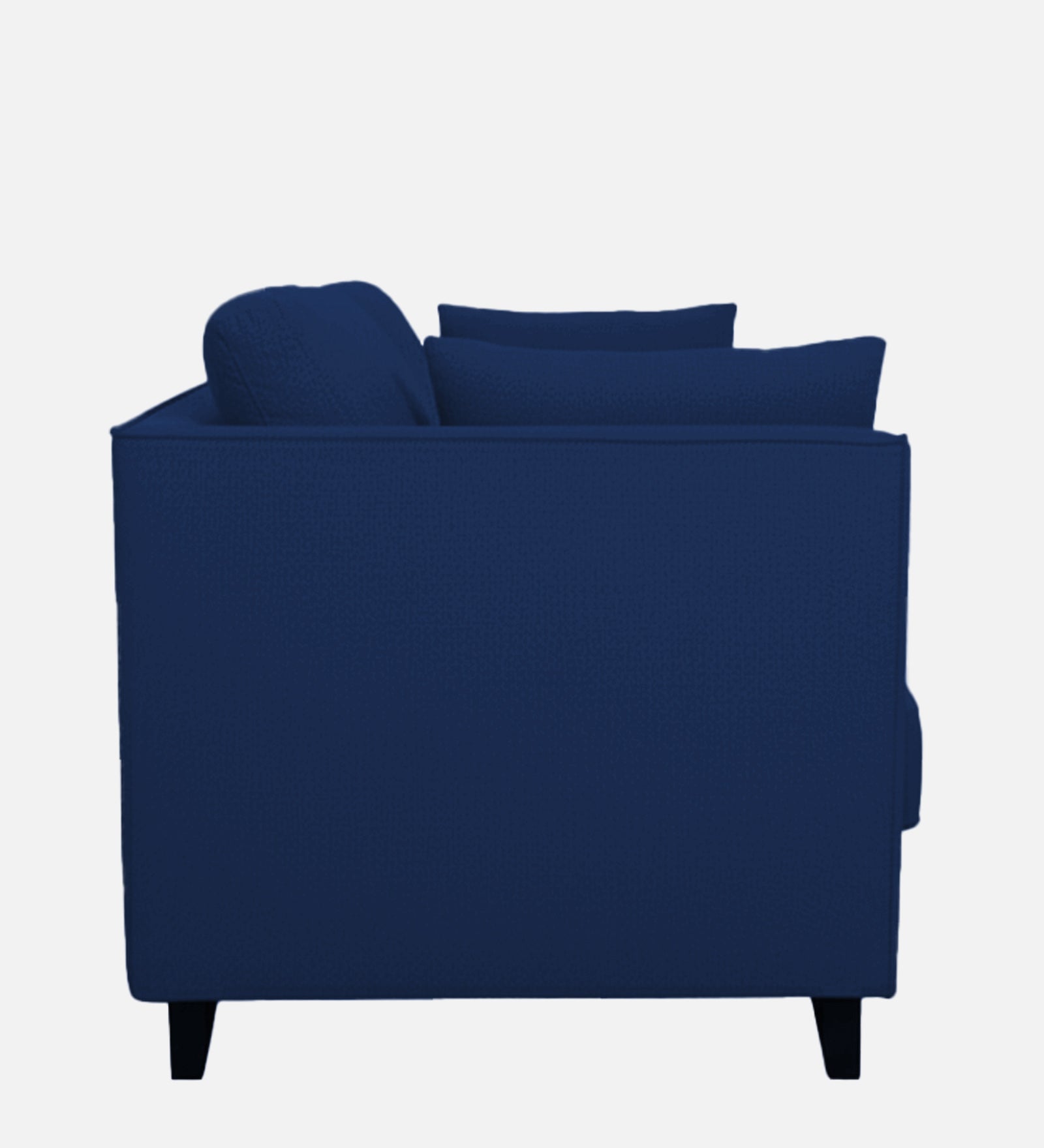 Miranda Fabric 1 Seater Sofa In Royal Blue Colour