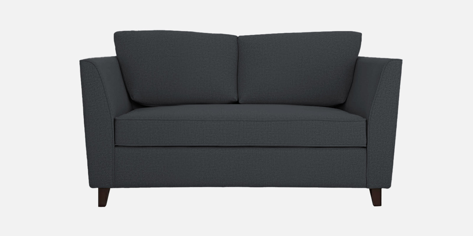 Miranda Fabric 2 Seater Sofa In Charcoal Grey Colour