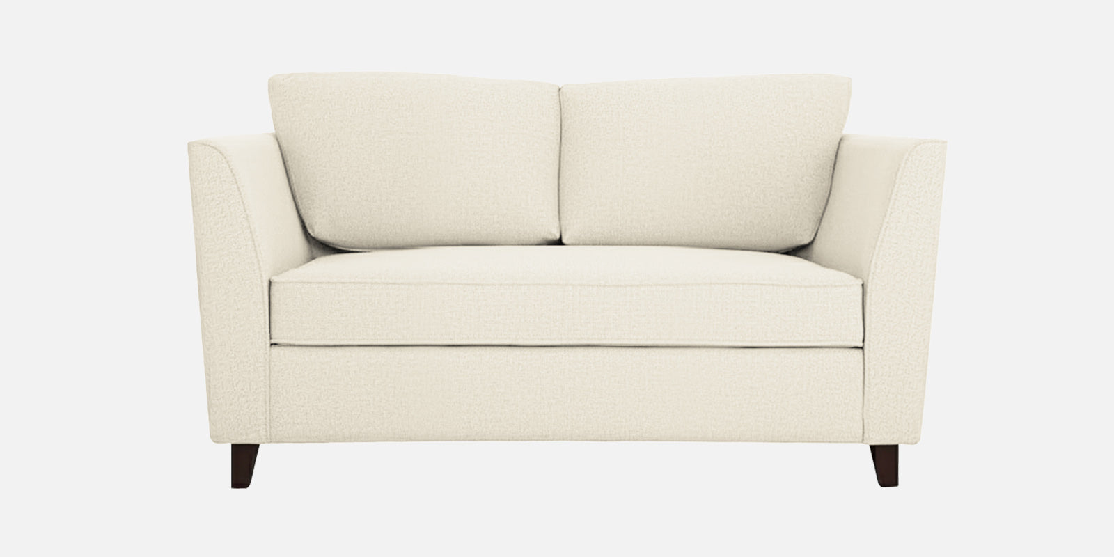 Miranda Fabric 2 Seater Sofa In Ivory Cream Colour