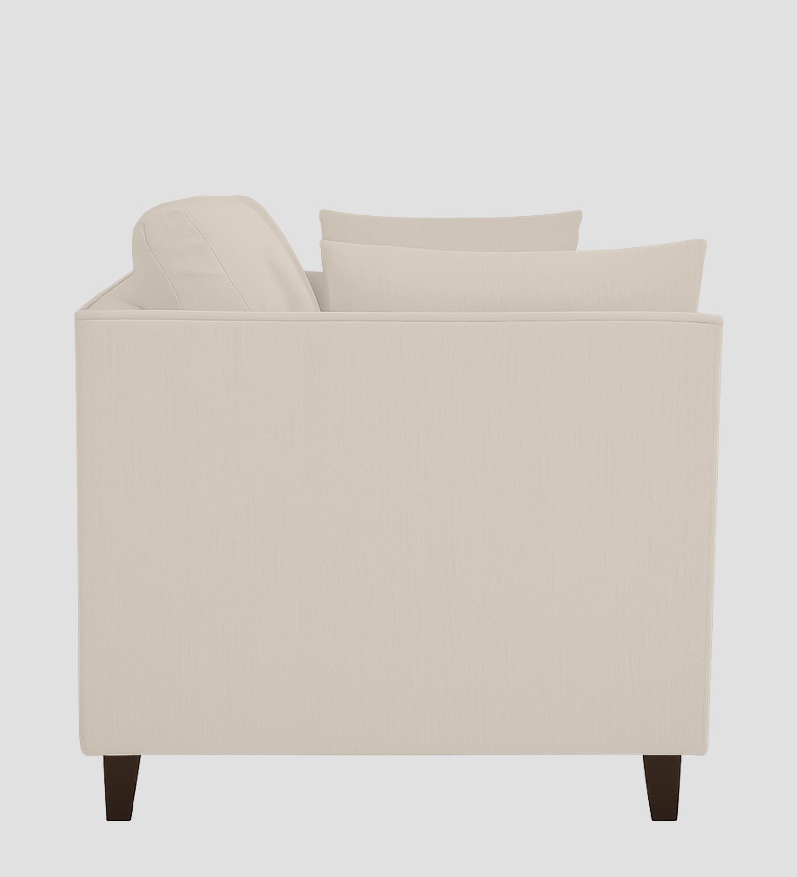 Miranda Velvet 1 Seater Sofa In Camel Beige Colour