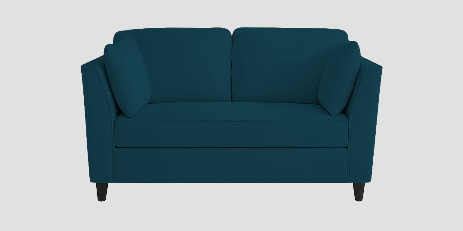 Miranda Velvet 2 Seater Sofa In Azura Blue Colour