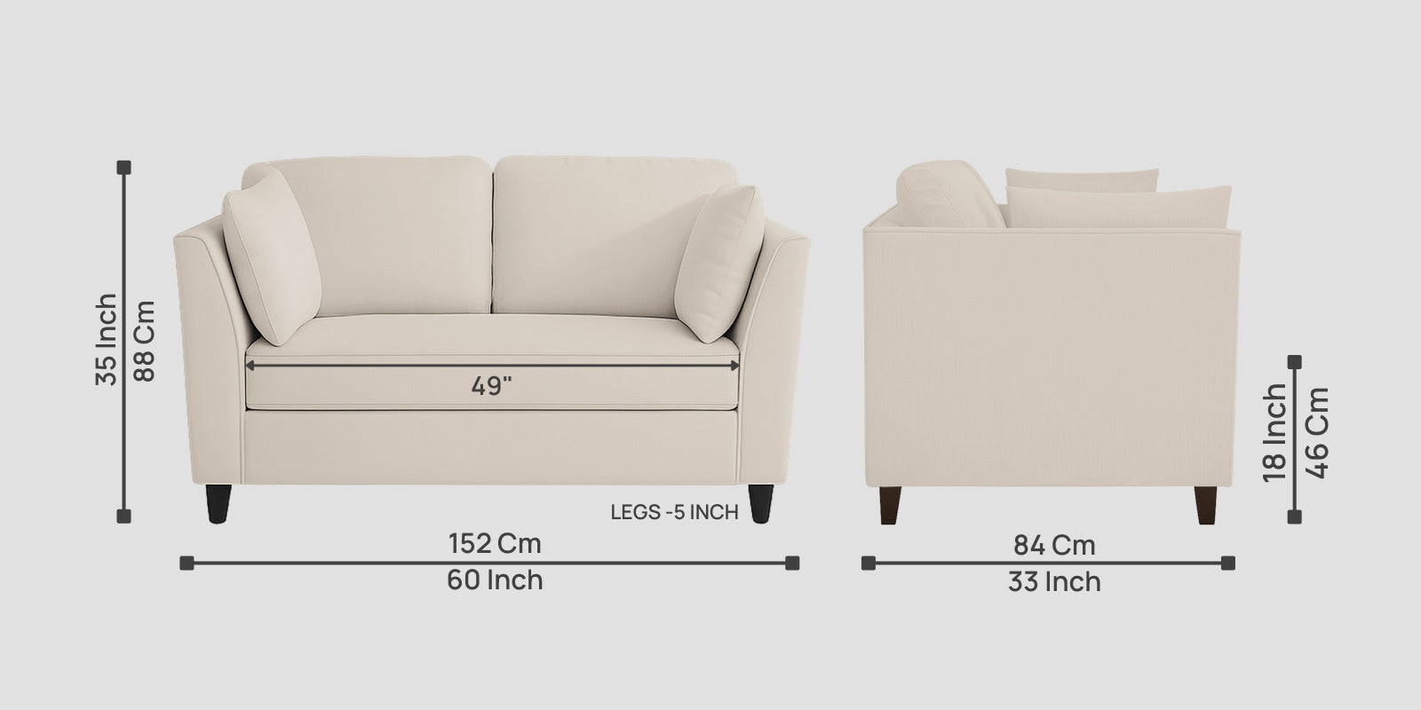 Miranda Velvet 2 Seater Sofa In Camel Beige Colour